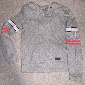 PINK Pullover With Hood